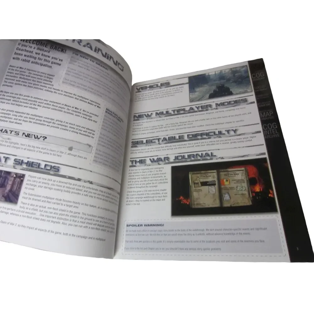 Gears of War 2 Official BradyGames Strategy Guide Xbox 360 Epic Games